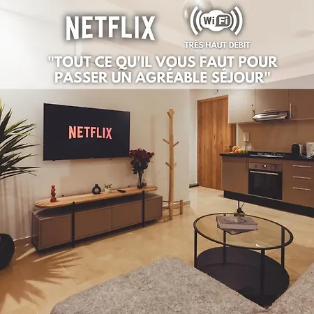 Eva Cosy - Clim, Wifi, Jardin A 10Min De L'Aeroport Apartment Marrakesh Exterior photo